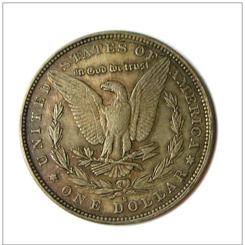 U.S Morgan  Dollar 1894 S  Replica 26 G - 1878-1921: Morgan