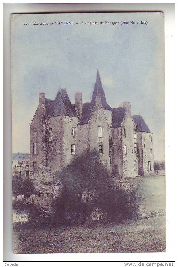 53.- Environs De MAYENNE .- Le Château De BOURGON - Mayenne