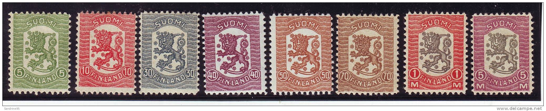 FINLANDE EMISSION DE VAASA .... - Unused Stamps