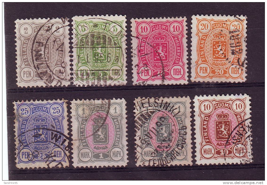 FINLANDE ADMINISTRATION RUSSE - Used Stamps
