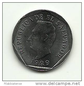 1999 - El Salvador 10 Centavos, - Salvador