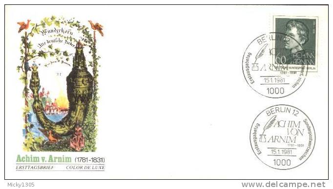 Germany / Berlin - FDC Mi-Nr 637 (y672)- - 1981-1990