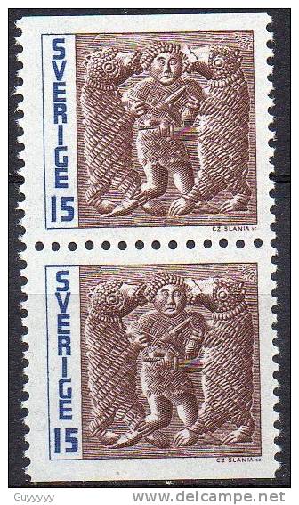 Suède 1967 - Yvert N° 563 à 566, 563a à 566a & C563  **