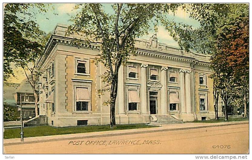 LAUWRENCE , Post Office , * 113 97 - Lawrence