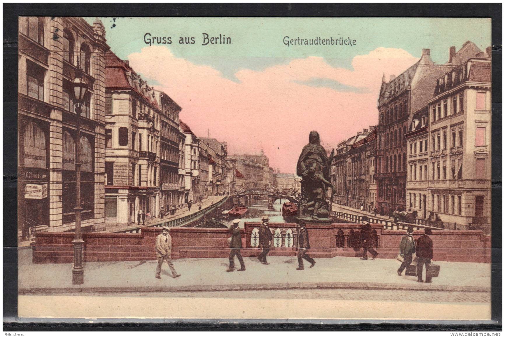 BERLIN CPA 1908 Gertraudtenbrucke - Autres & Non Classés