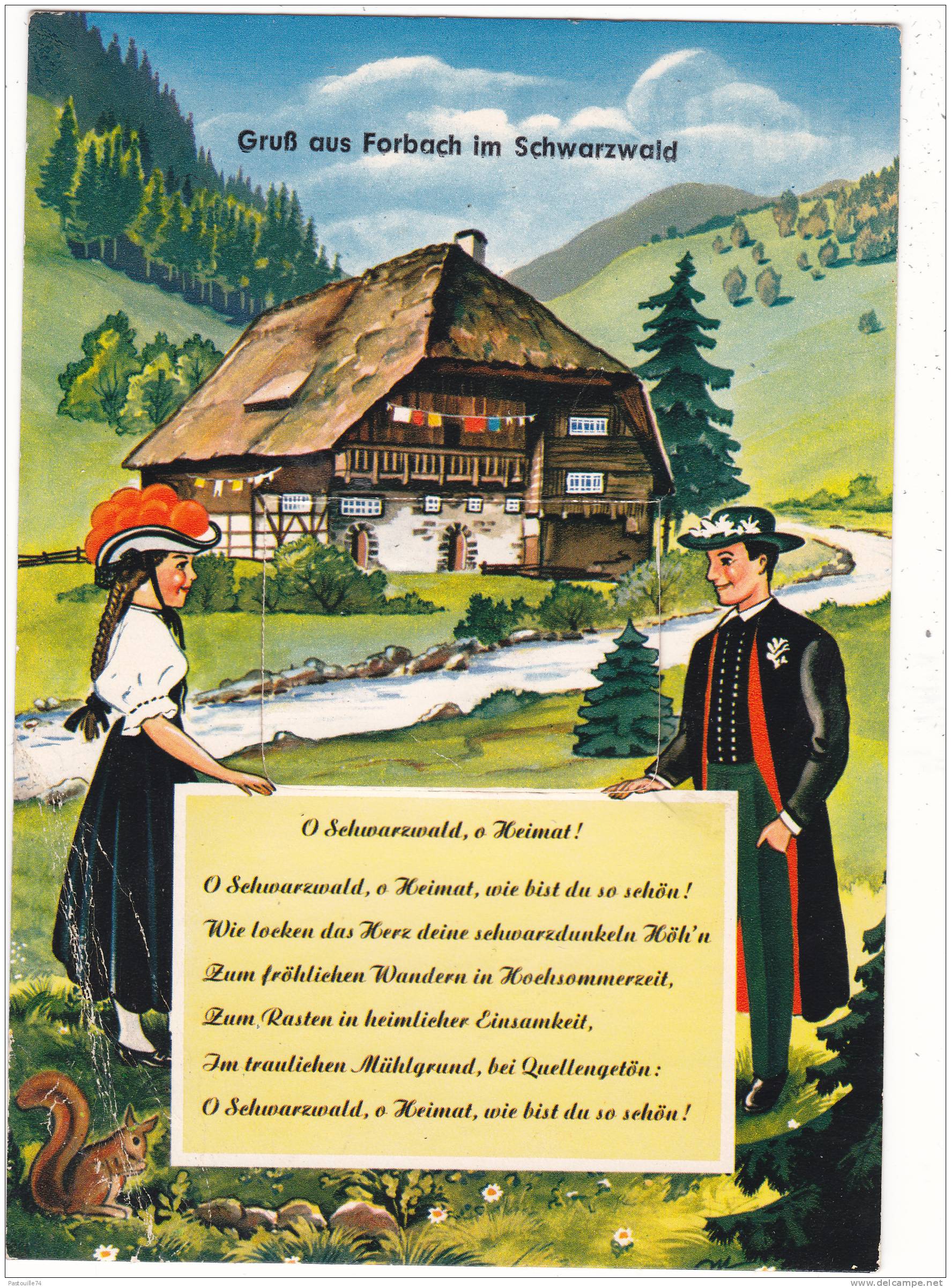 GruB  Aus  Forbach  Im  Schwarwald  (10  Petites Vues) - Forbach