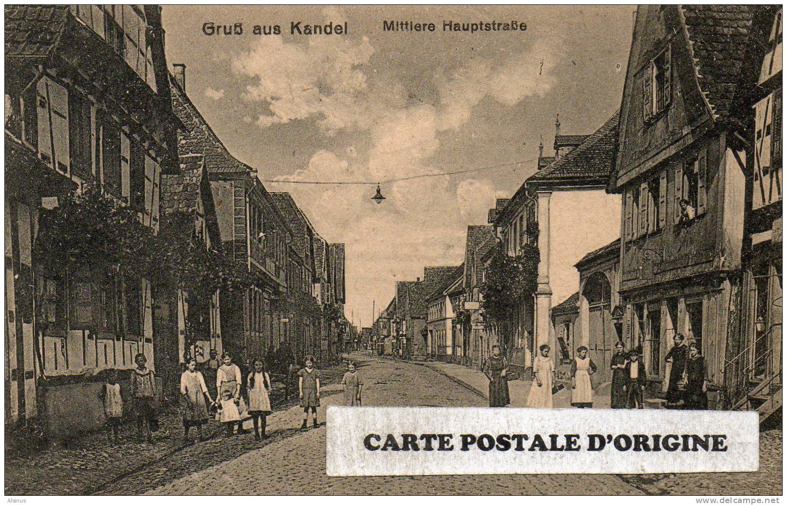 KANDEL (ALLEMAGNE) - MITTLERE HAUPTSTRASSE - Kandel