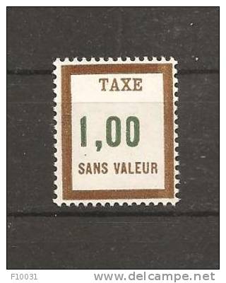 Timbre Fictif Taxe N° FT 28** - Fictie