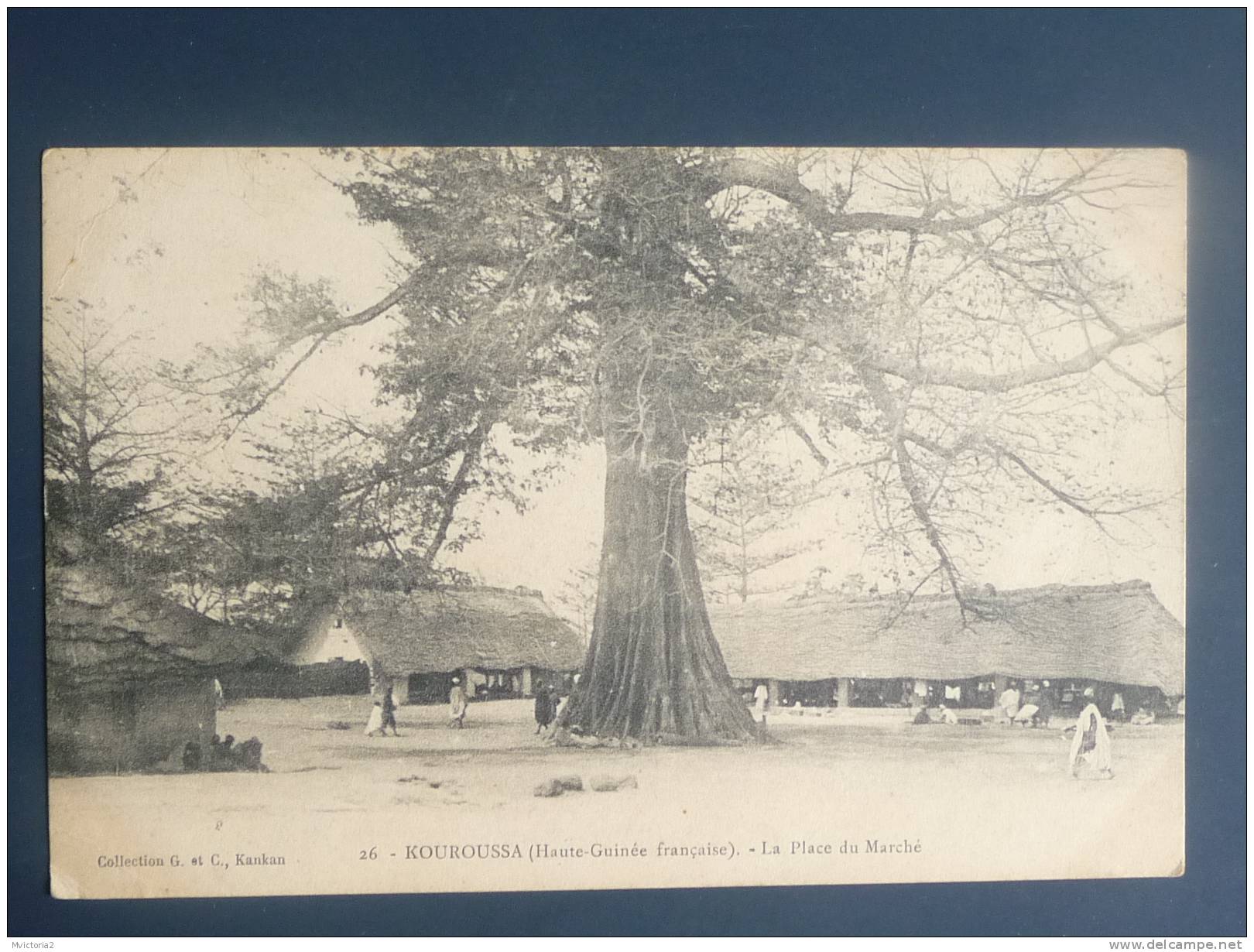 KOUROUSSA - La Place Du Marché. - Guinée Française