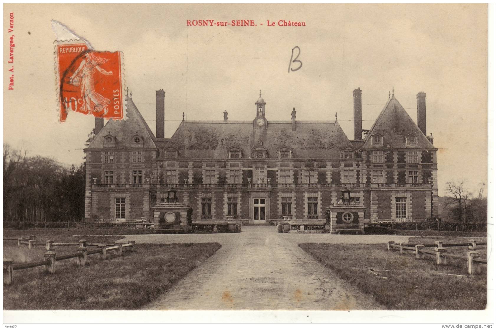 78 ROSNY SUR SEINE Le Château - Rosny Sur Seine