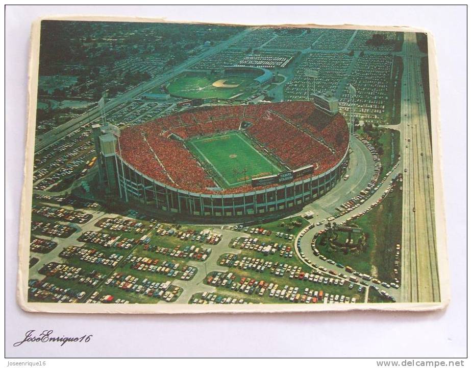 FOOTBALL SOCCER. TAMPA BAY BUCCANEERS STADIUM. ROWDIES. - Tampa