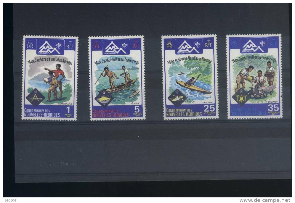 Timbres   N° 114/7  --  Neuf ** -   NOUVELLES-HEBRIDES Avec Charniére - Other & Unclassified