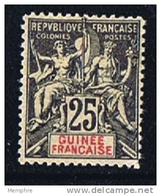 Faux De Fournier Groupe 25  Cent  * MH - Unused Stamps