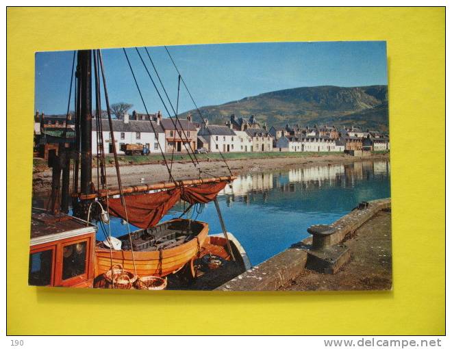 ULLAPOOL WESTER ROSS A View Of Shore Street From The Pier - Ross & Cromarty