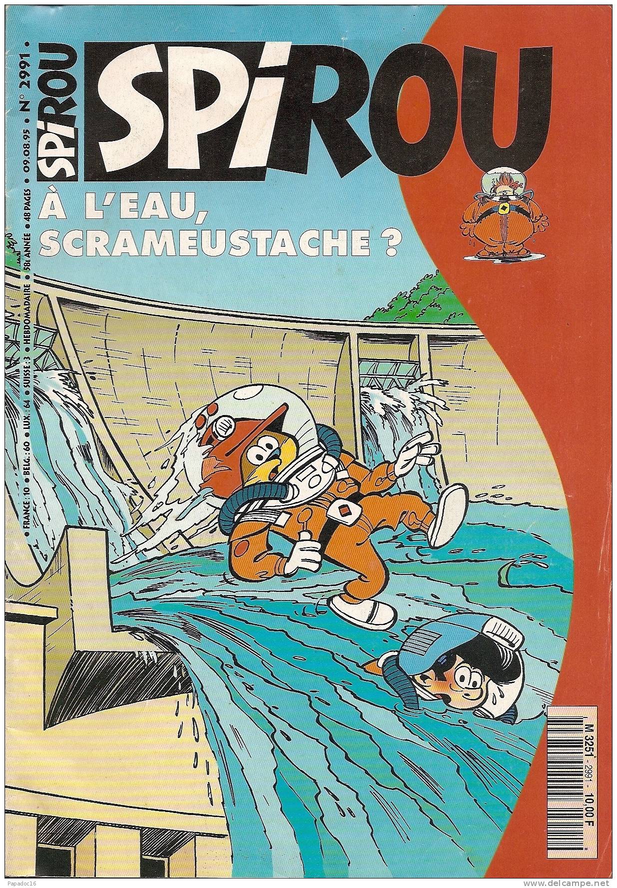 BD - Spirou N° 2991 - 9 Août 1995 - Spirou Magazine