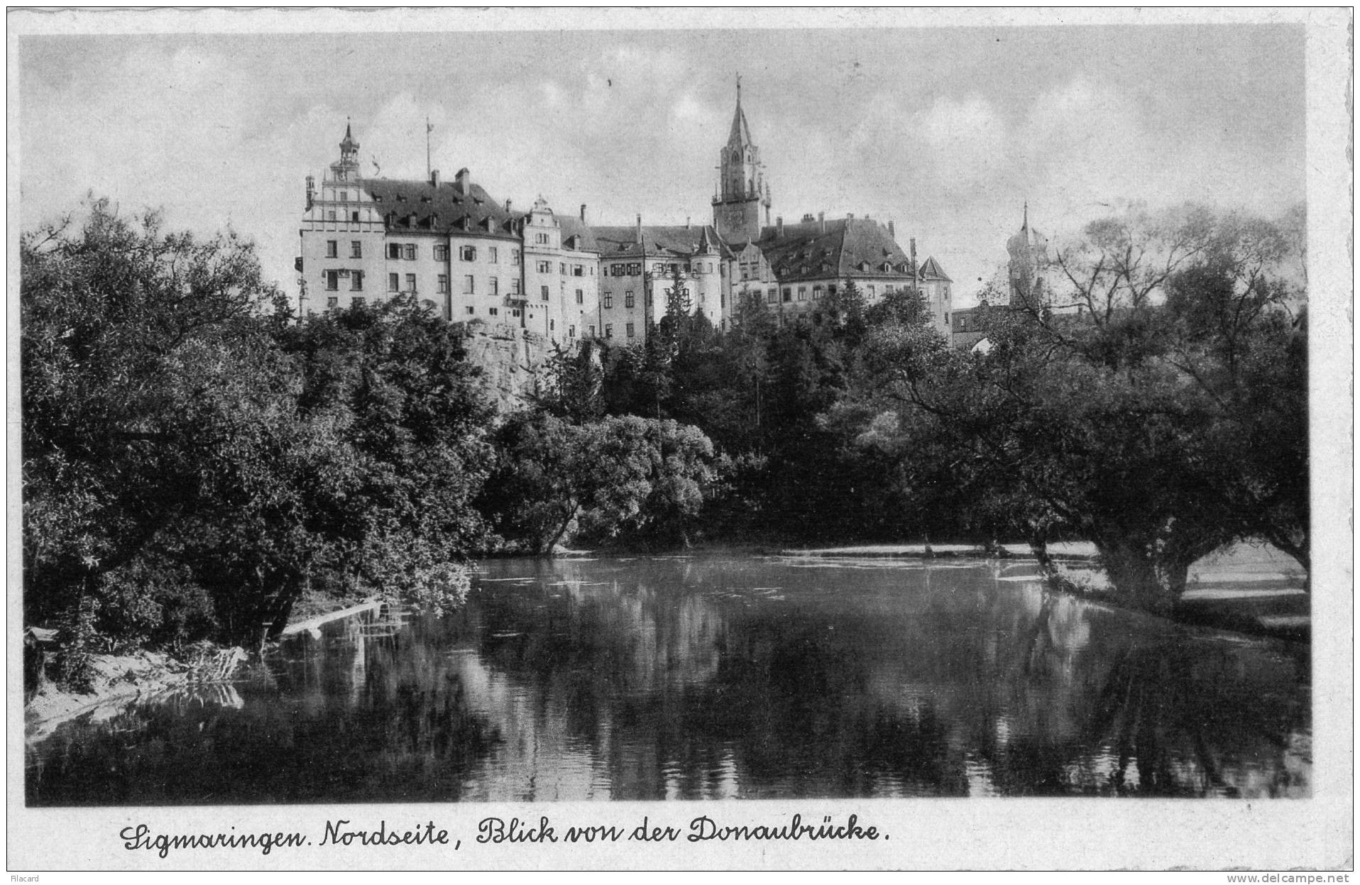 18213  Germania,    Sigmaringen,  Nordseite,  Blick  Von Der  Donaubrucke,  NV - Sigmaringen