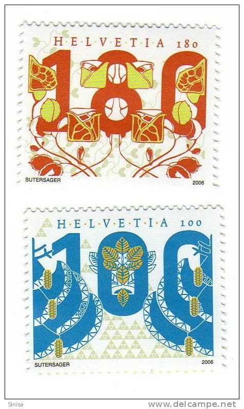 Switzerland / Capital City Of Youth - Unused Stamps