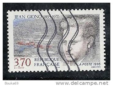 FRANCE  1995 N° 2939 "JEAN GIONO" - Gebraucht