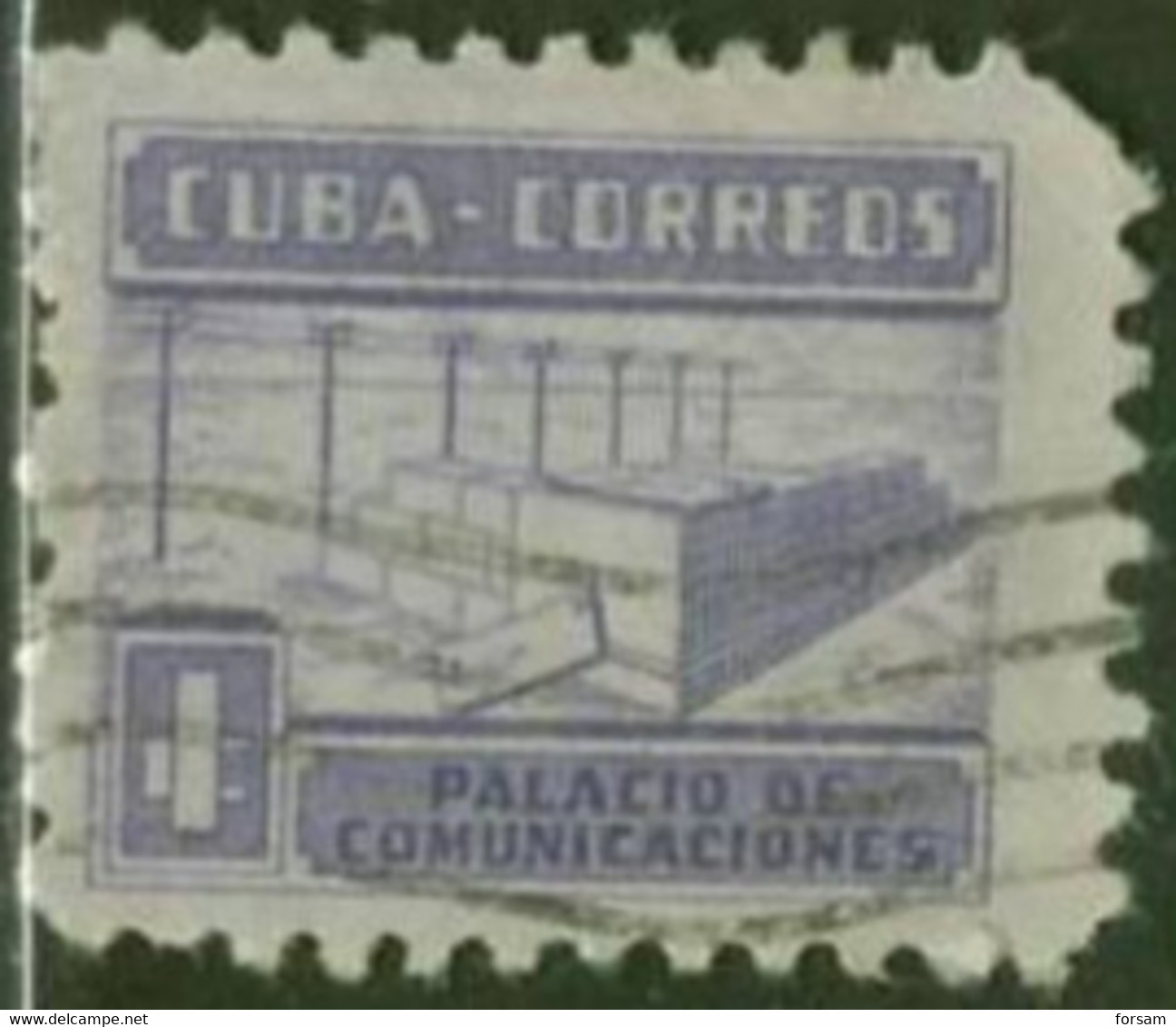 CUBA..1951..Michel # 11...used...Zwangszuschlagsmarken. - Oblitérés