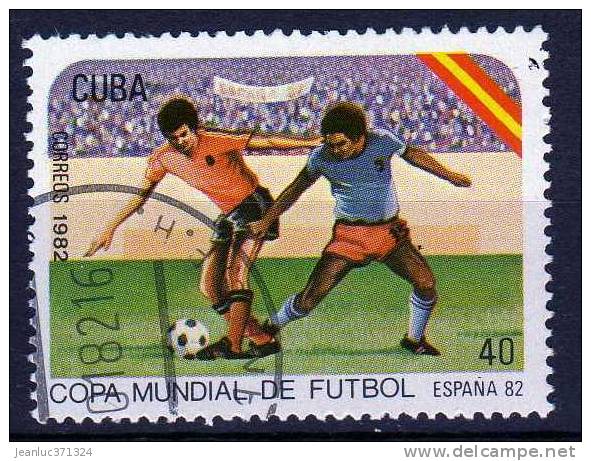 N° 2327  Y&T  1982  Coupe Du Monde De Football Espagne 82 - Oblitérés