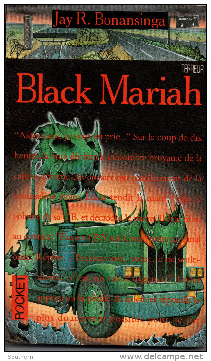 Presses Pocket Terreur N° 9121 Jay R. Bonansinga " Black Mariah  " +++ TBE +++ - Presses Pocket