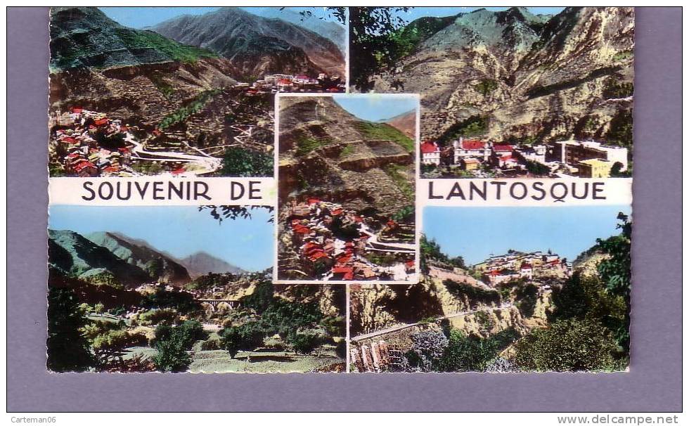 06 - Lantosque - Souvenir De ....  - Editeur: Borriglione N° 9402 - Lantosque