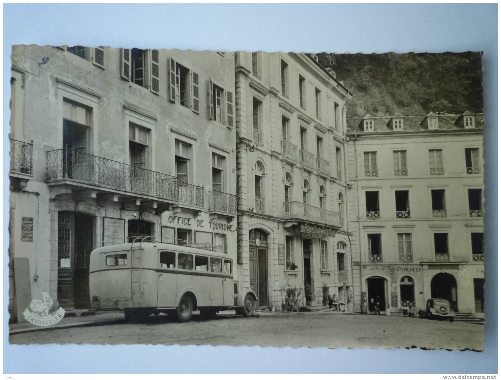 EAUX-BONNES  : OFFICE  Du  TOURISME  Et Les  HÔTELS  -  Carte  SM - Lembeye