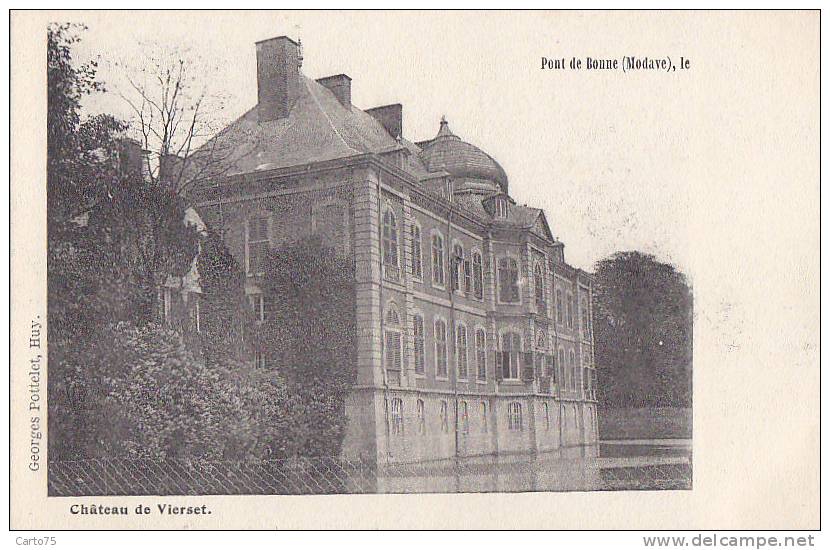 BELGIQUE - BONNE-MODAVE - Château De Vierset - Modave