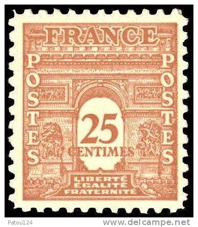 620 à 629** Série Arc De Triomphe De L´Etoile. - 1944-45 Arc Of Triomphe