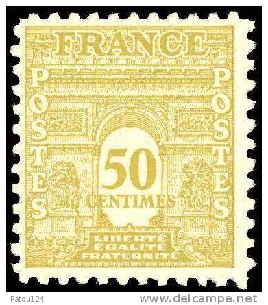 620 à 629** Série Arc De Triomphe De L´Etoile. - 1944-45 Triomfboog