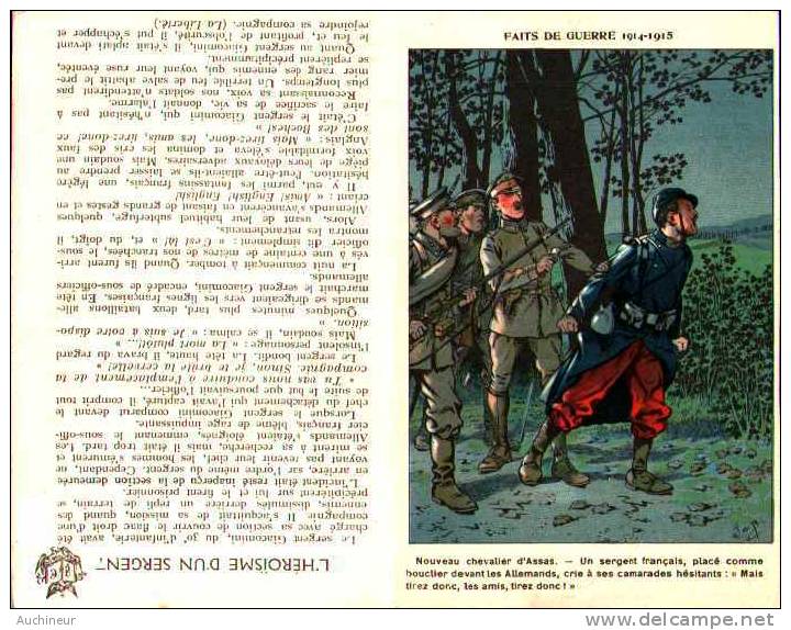 Faits De Guerre 1914-1915 - Nouveau Chevalier D'Assas, Un Sergent Français Placé Comme Bouclier - Patriotiques