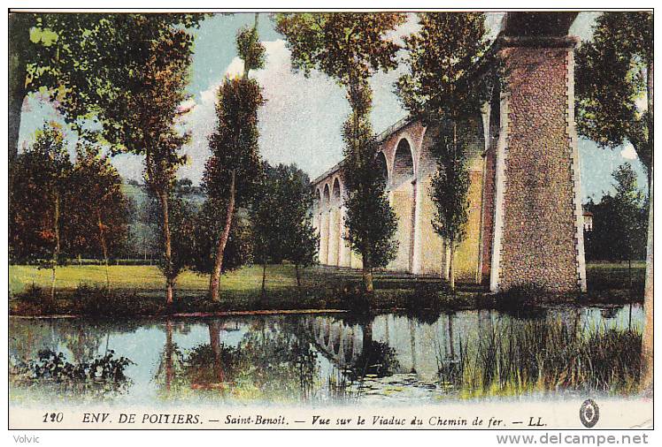 - 86 - SAINT-BENOIT - Environs De Poitiers - Vue Sur Le Viaduc De Chemin De Fer  - - Saint Benoit
