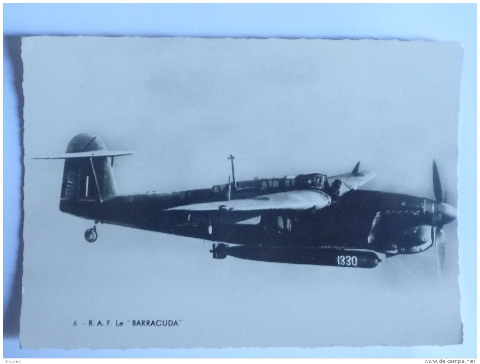 ROYAL AIR FORCE Le "BARRACUDA",Avion Torpilleur,bombardier En Piqué,et Reconnaissance Rapide. - 1939-1945: 2de Wereldoorlog