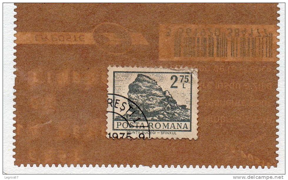 MUNTII BUCEGI 275 LEI 1972 - Used Stamps