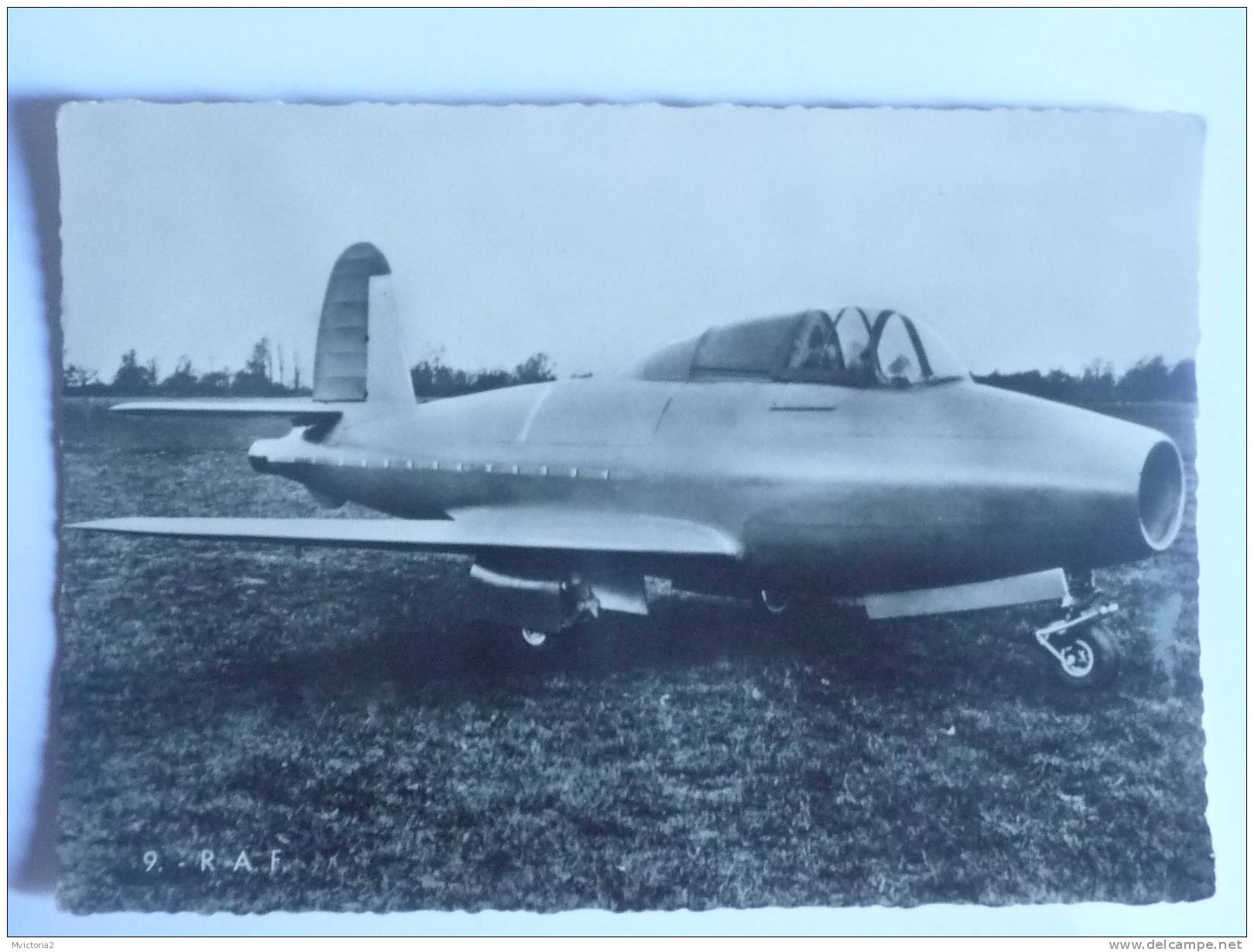 ROYAL AIR FORCE  Le Premier Avion Britannique Fonctionnat Avec Un Moteur à Réaction - 1939-1945: II Guerra