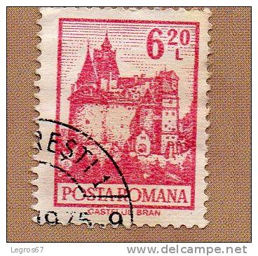 CASTEL BRAN 620 LEI 1972 - Used Stamps