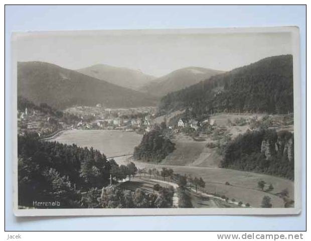 Herrenalb  Old Postcard - Bad Herrenalb