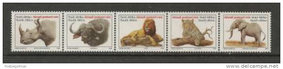 RSA 1996 Mint Never Hinged Stamps Big 5 , Strip Of 5 939-943 #8201 - Ungebraucht