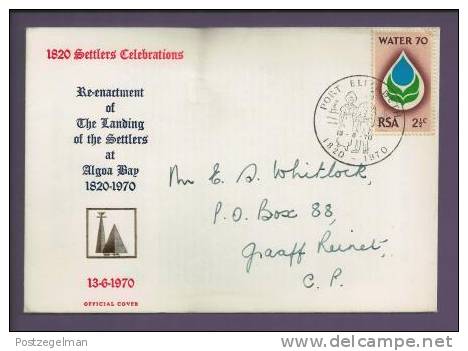 RSA 1970 Addressed Cover 1820 Settlers 386 F3136 - Covers & Documents