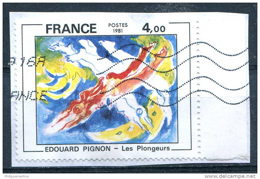 France 1981 - YT 2168 (o) Sur Fragment - Oblitérés