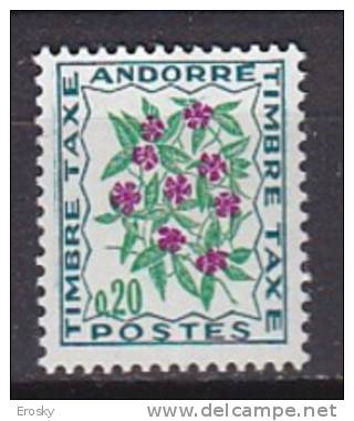 K2271 - ANDORRE FR TAXE Yv N°49 ** - Neufs