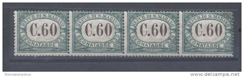 SAN MARINO - POSTAGE DUES - V4588 - Timbres-taxe