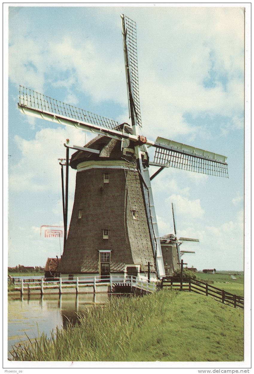 NETHERLANDS / Pays Bas - LEIDSCHENDAM, Windmills, 1971 Th - Leidschendam
