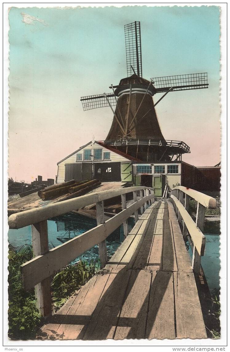 NETHERLANDS / Pays Bas - LEIDEN, Windmill, 1957 Th - Leiden