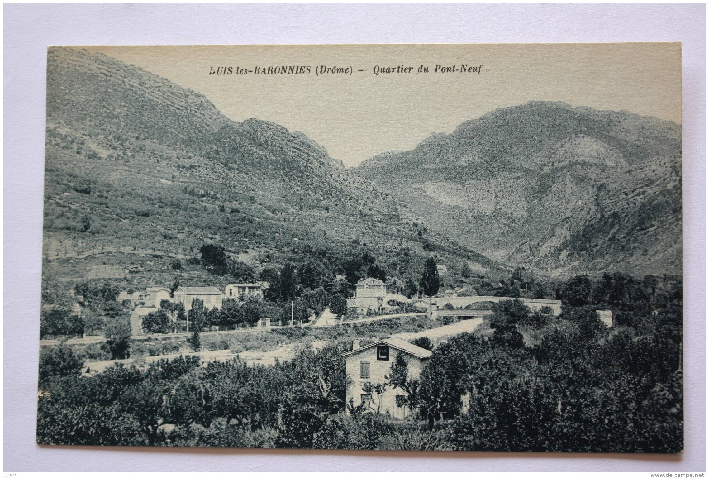 Buis Les Baronnies. Quartier Du Pont Neuf. - Buis-les-Baronnies