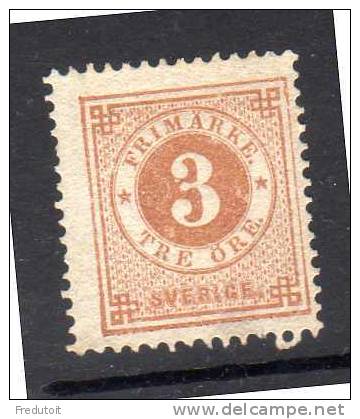 SUEDE - 1872/85 -  N° 16  (neuf Sans Gomme) - Neufs