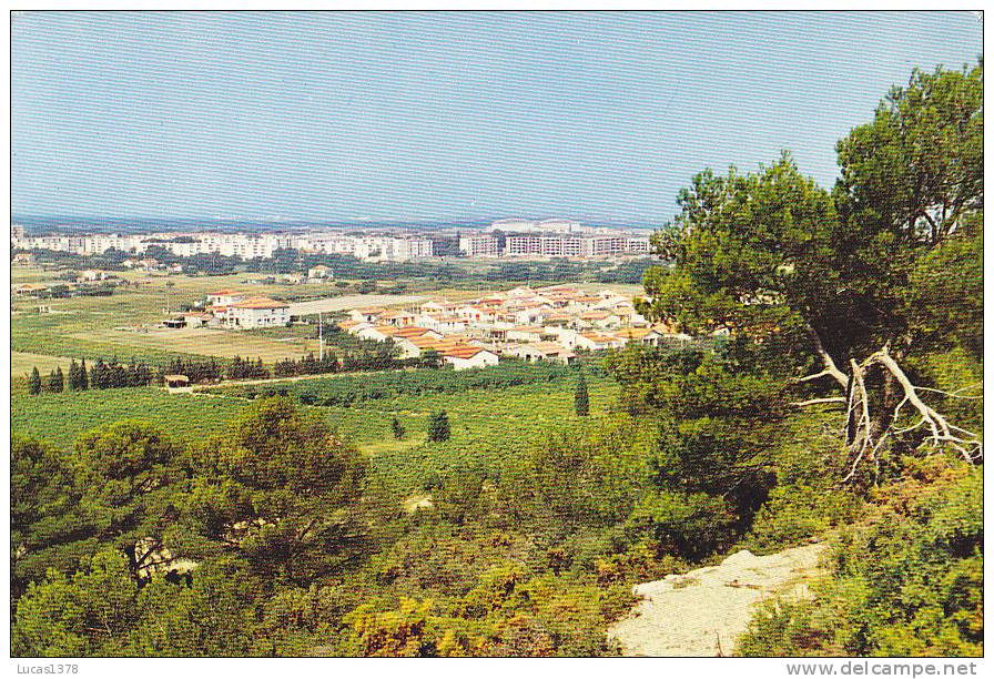 13 / MARIGNANE / VUE D ENSEMBLE SUR LE PLANET ET MARIGNANE - Marignane