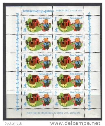 NEW ZEALAND  Scott #  B 93a**  VF MINT NH Souvenir Sheet LG-798 - Blocks & Kleinbögen