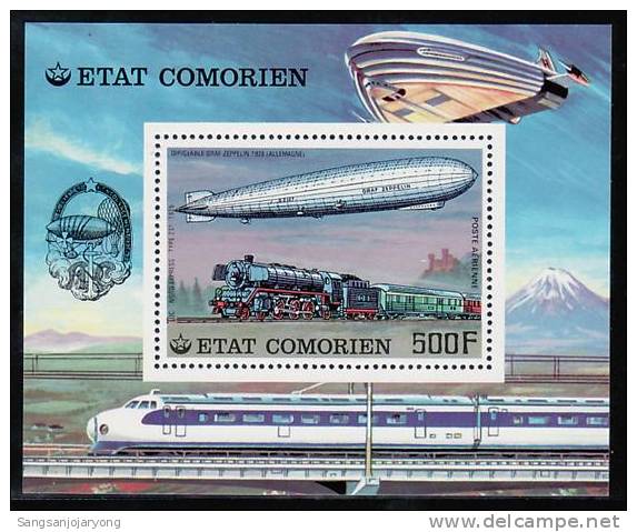 Aviation, Comoro Sc253 Graf Zeppelin - Zeppelins