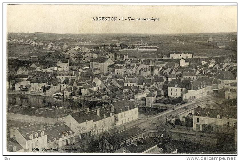 79  -  ARGENTON  -  VUE PANORAMIQUE - Argenton Chateau